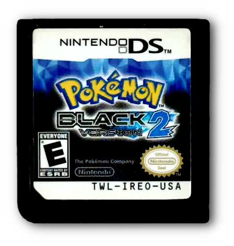 Pokémon Black 2 cartridge.